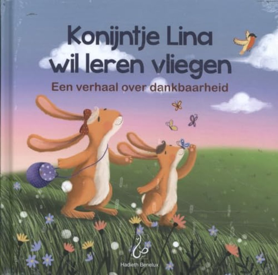 Konijntje Lina wil leren vliegen
