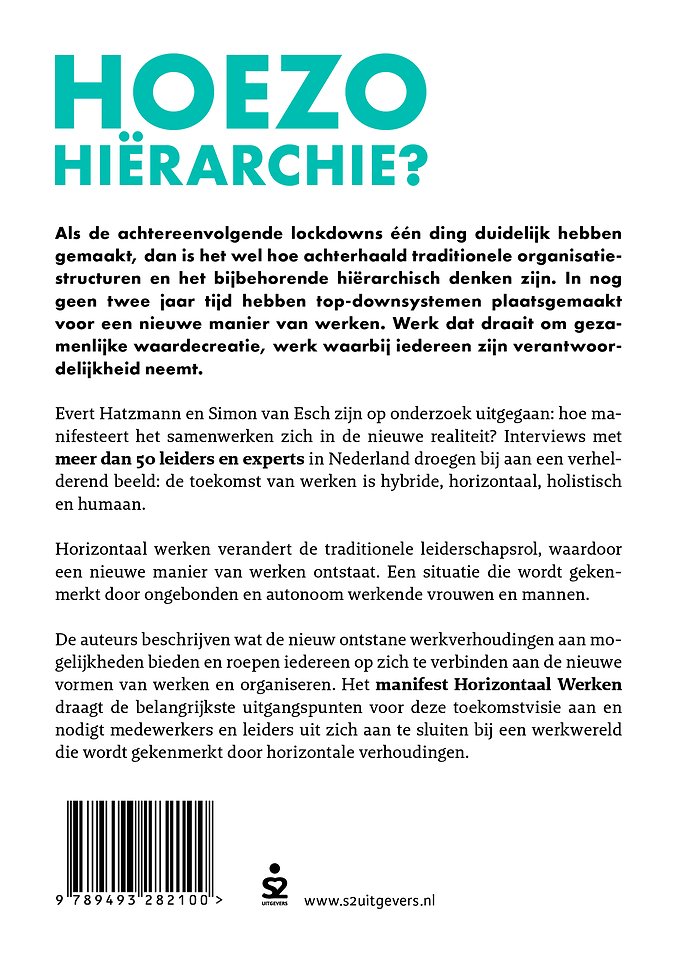 Hoezo hiërarchie?