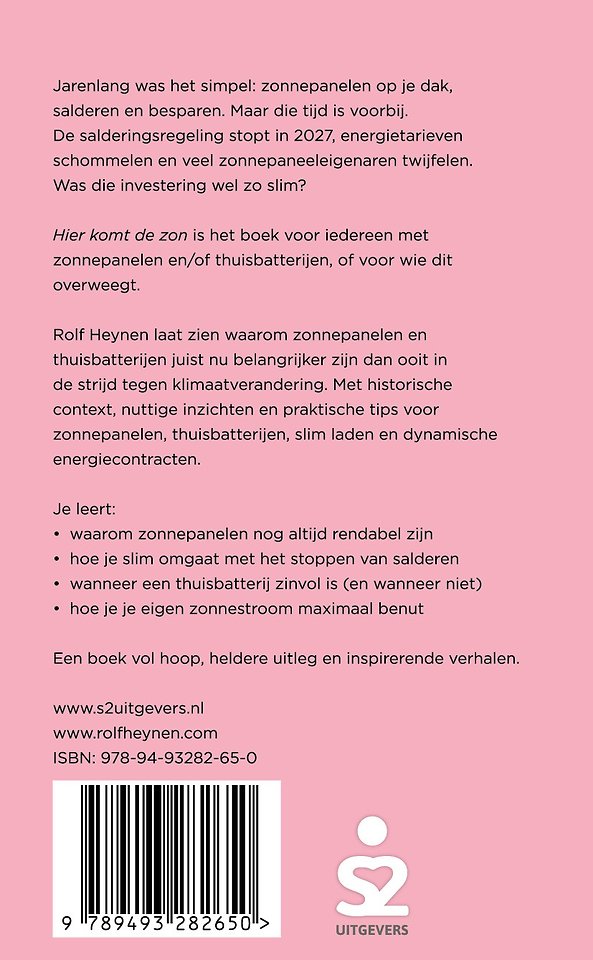 Hier komt de zon