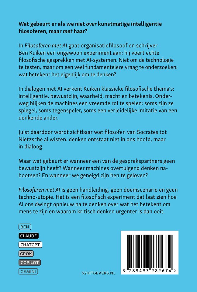 Filosoferen met AI