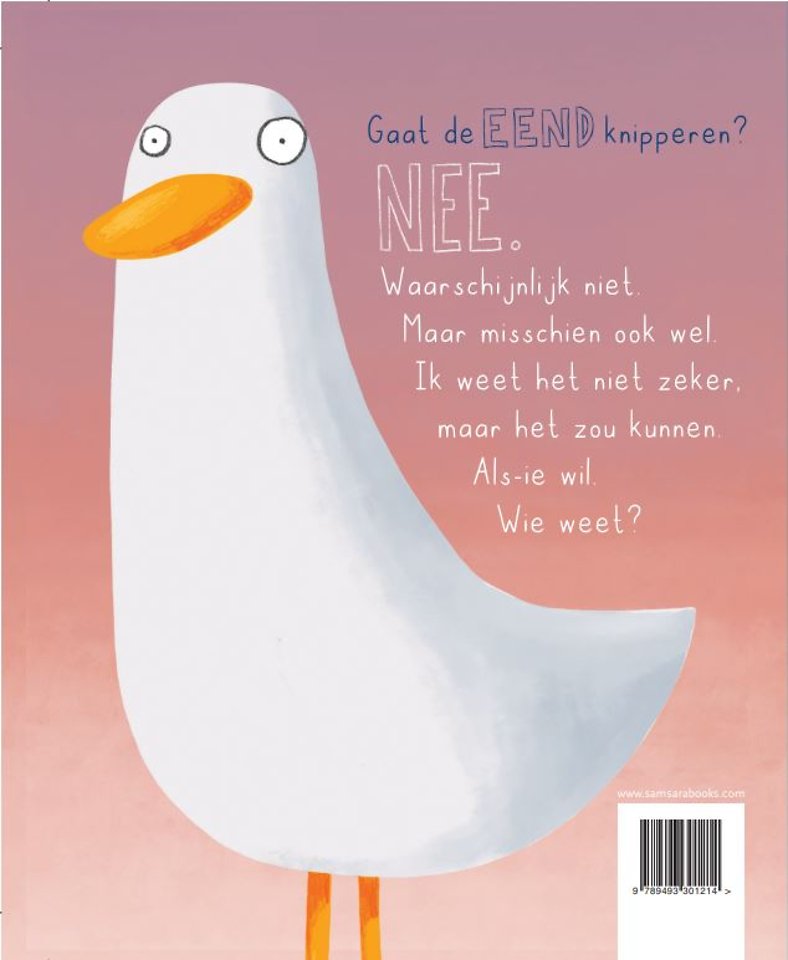 De eend die maar niet knipperde