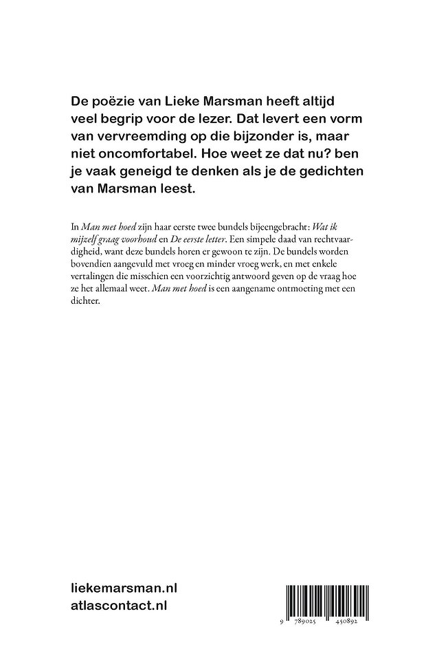 Man met hoed