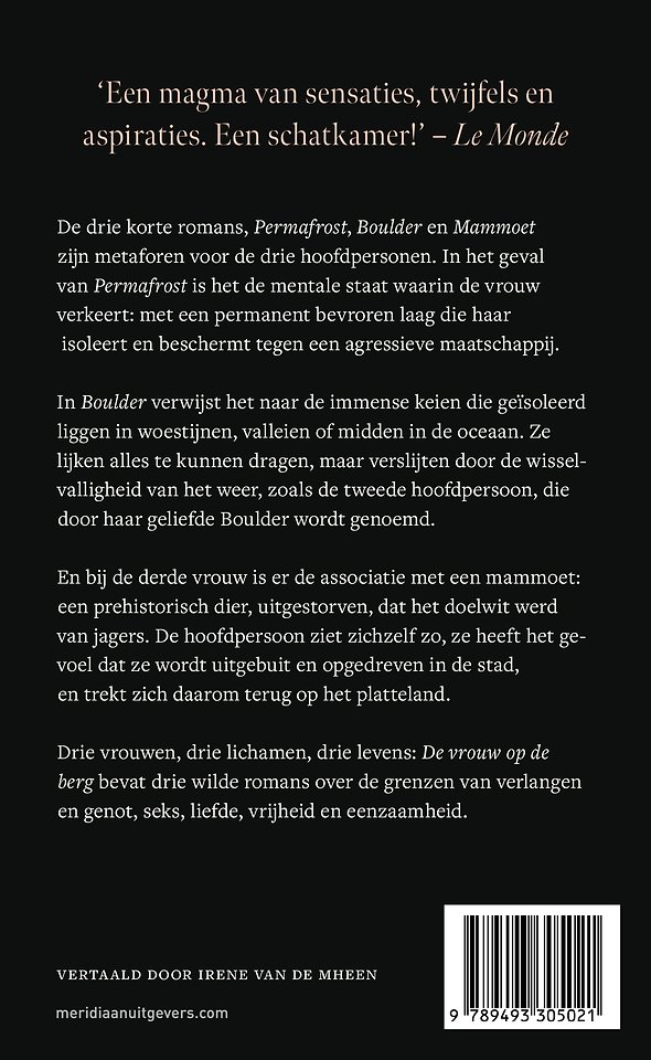 De vrouw op de berg