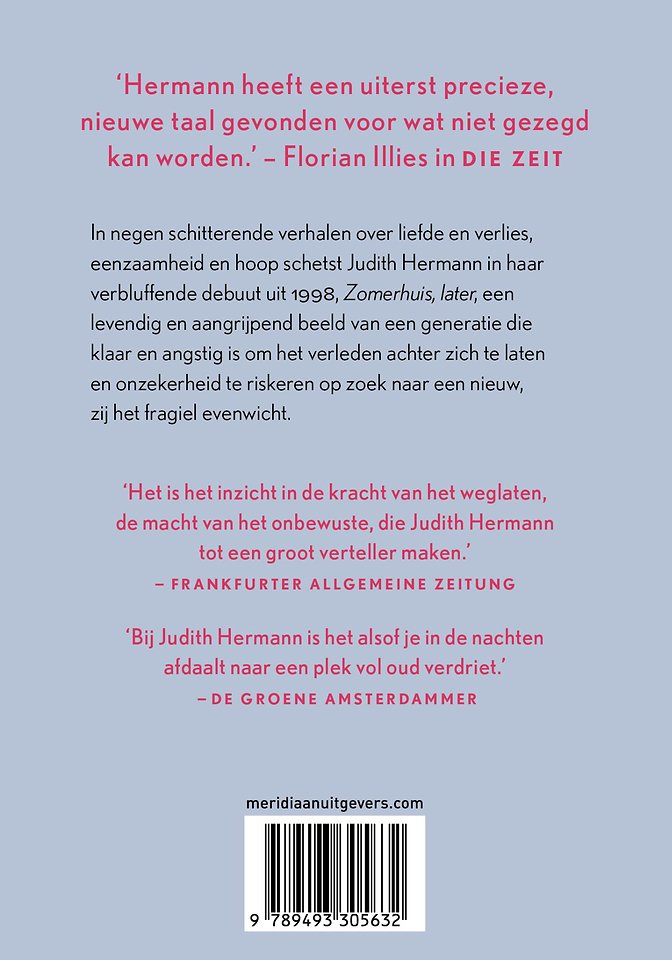Zomerhuis, later
