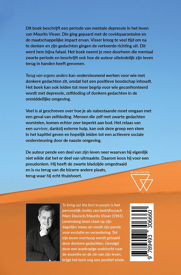 Terug van ergens anders