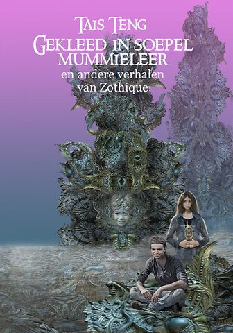 Gekleed in soepel Mummieleer