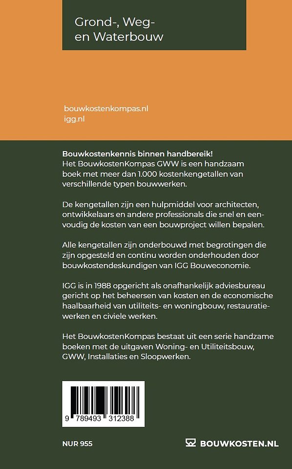 BouwkostenKompas Grond-, Weg en Waterbouw 2024