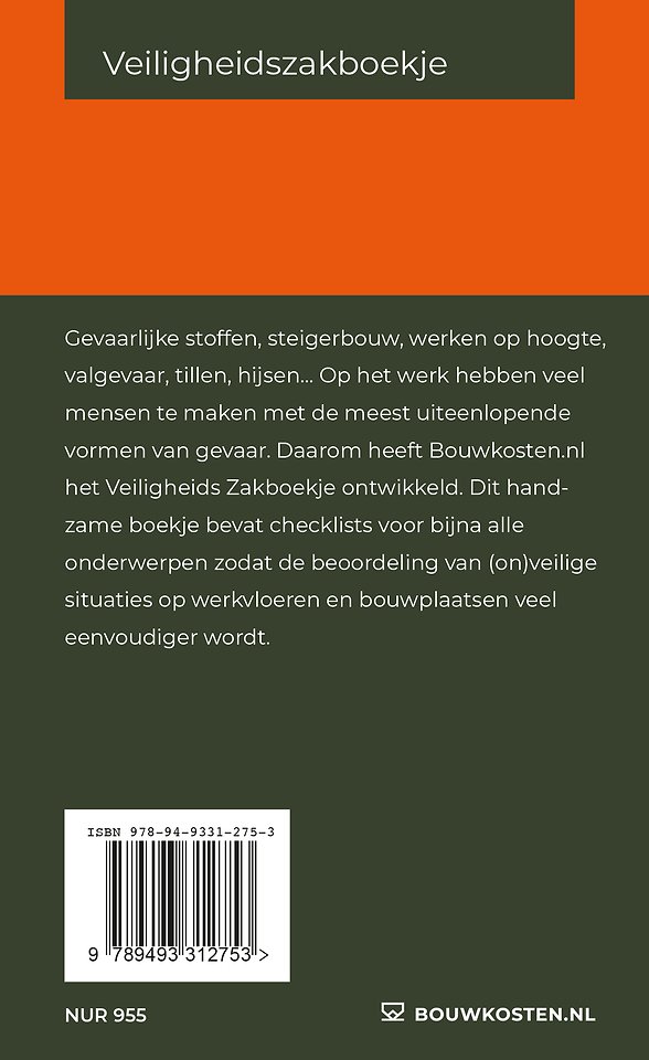 Veiligheidszakboekje 2026