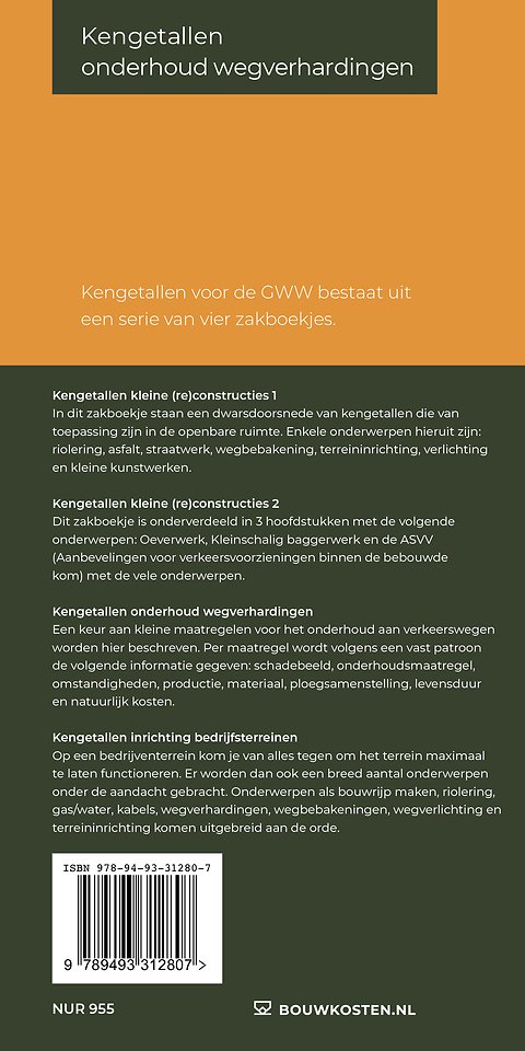 Kengetallen onderhoud wegverharding 2026