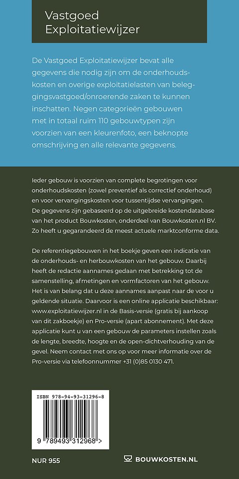 Vastgoed Exploitatiewijzer 2026