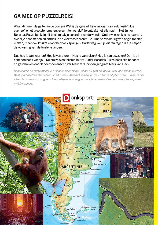Het Junior Bosatlas Puzzelboek