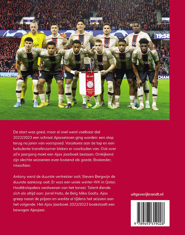 Ajax jaarboek 2022-2023