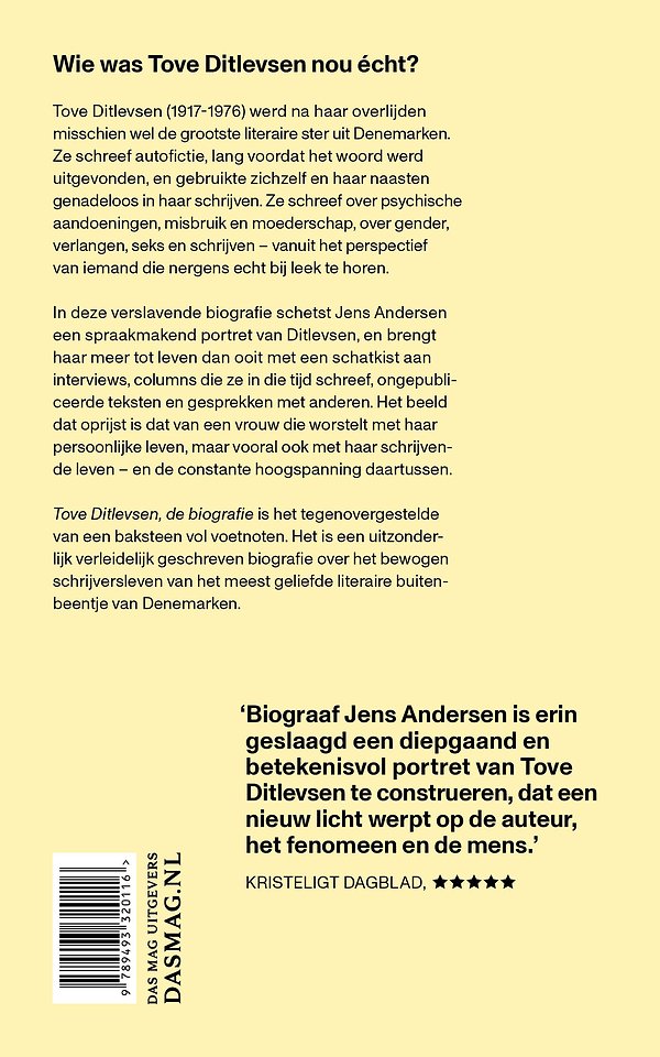 Tove Ditlevsen, de biografie