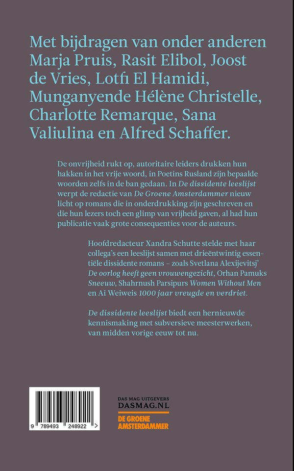 De dissidente leeslijst