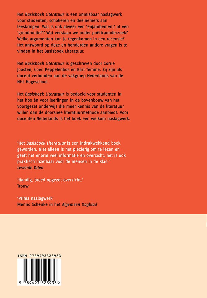 Basisboek Literatuur