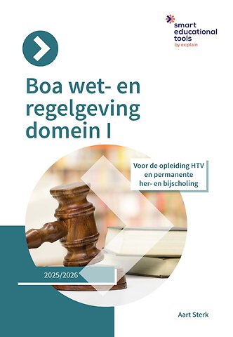 Boa HTV wet- en regelgeving domein I 2025-2026