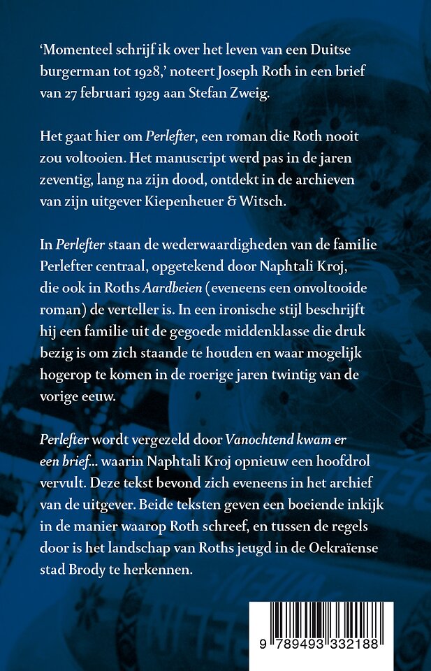 Perlefter & Vanochtend kwam een brief