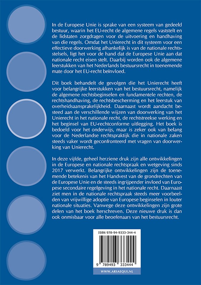 Inleiding tot het Europees bestuursrecht