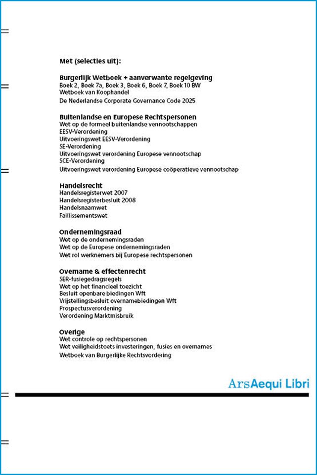 Ondernemingsrecht 2025/2026