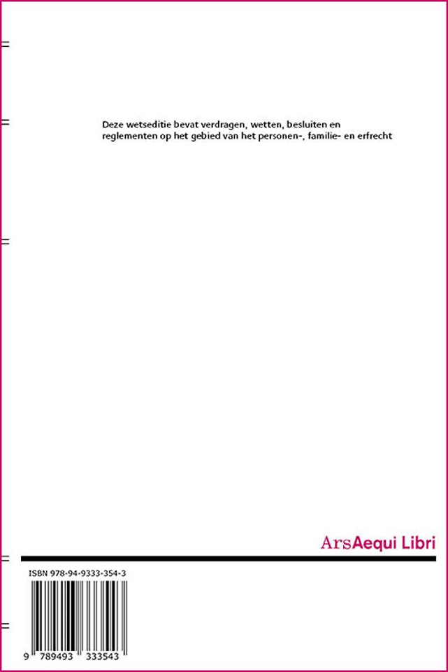 Personen-, familie- & erfrecht 2025/2026