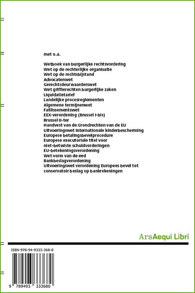 Burgerlijk procesrecht 2026