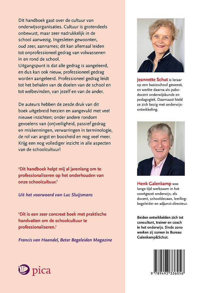 Handboek professionele schoolcultuur