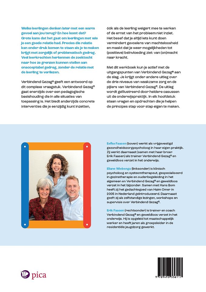 Werkboek Verbindend Gezag in het basisonderwijs