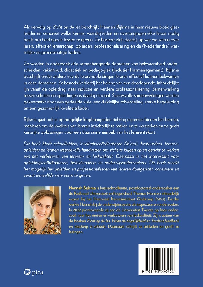 Zicht op de leraar