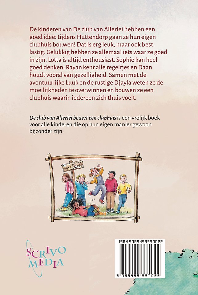 De club van Allerlei bouwt een clubhuis