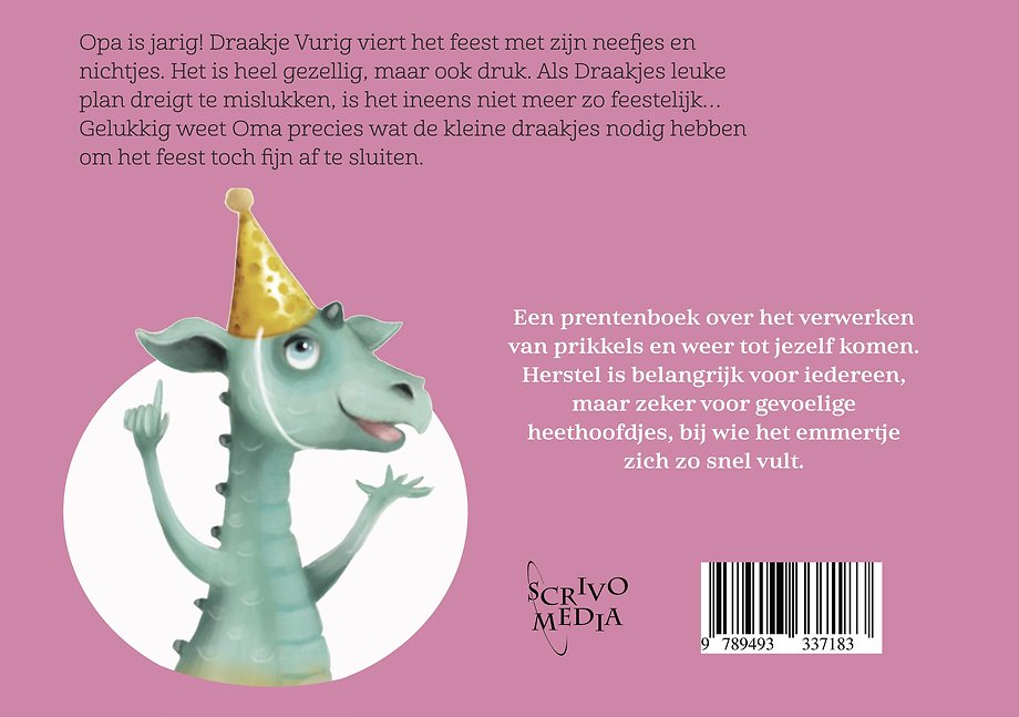 Draakje Vurig en het feest