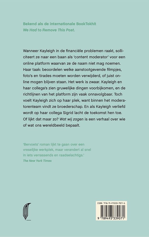 Wat wij zagen