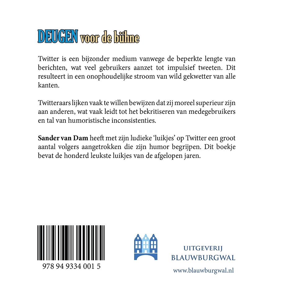 Deugen voor de bühne