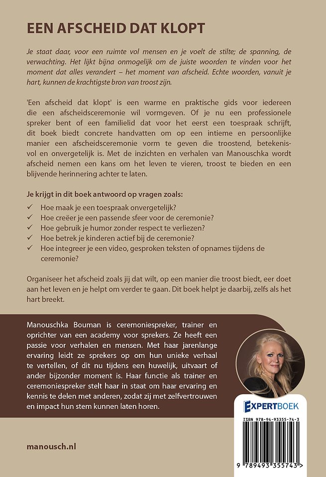 Een afscheid dat klopt