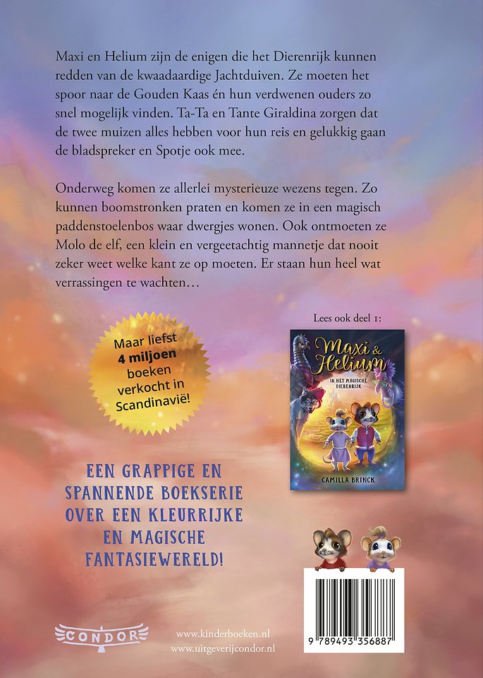 Maxi & Helium en de jacht op de gouden kaas