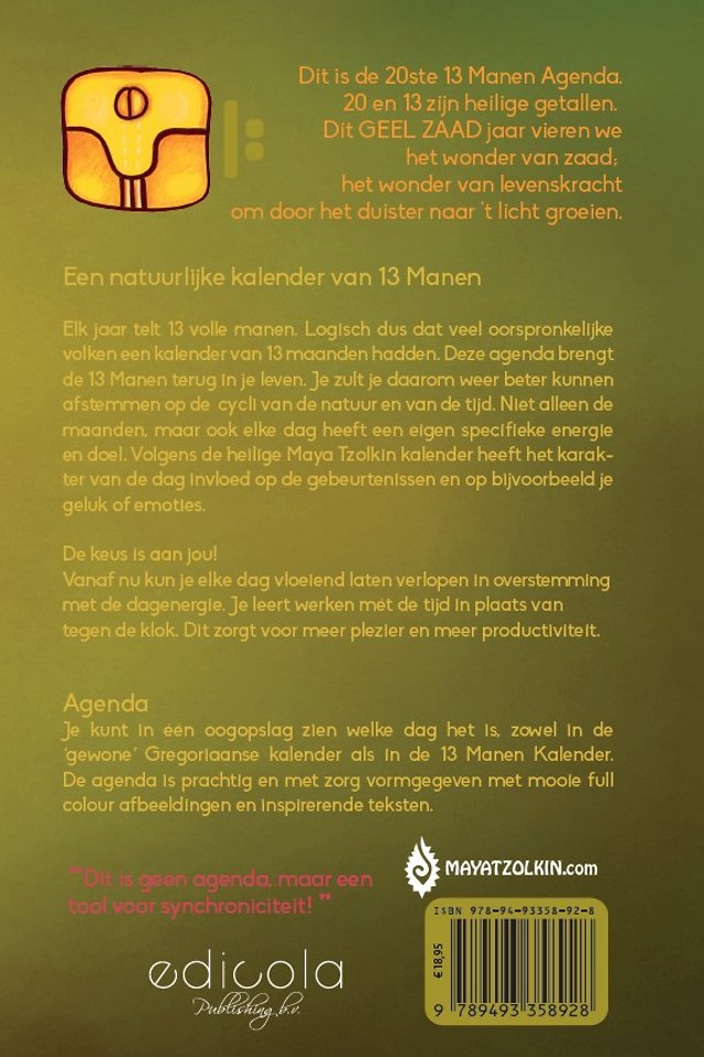 13 manen agenda 2025-2026