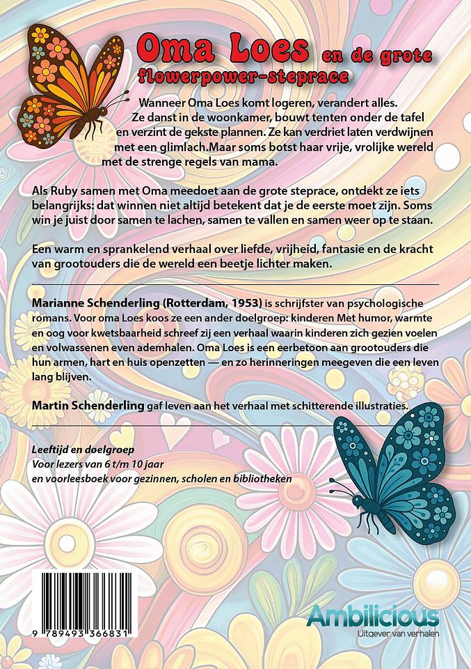 Oma Loes en de grote flowerpower steprace