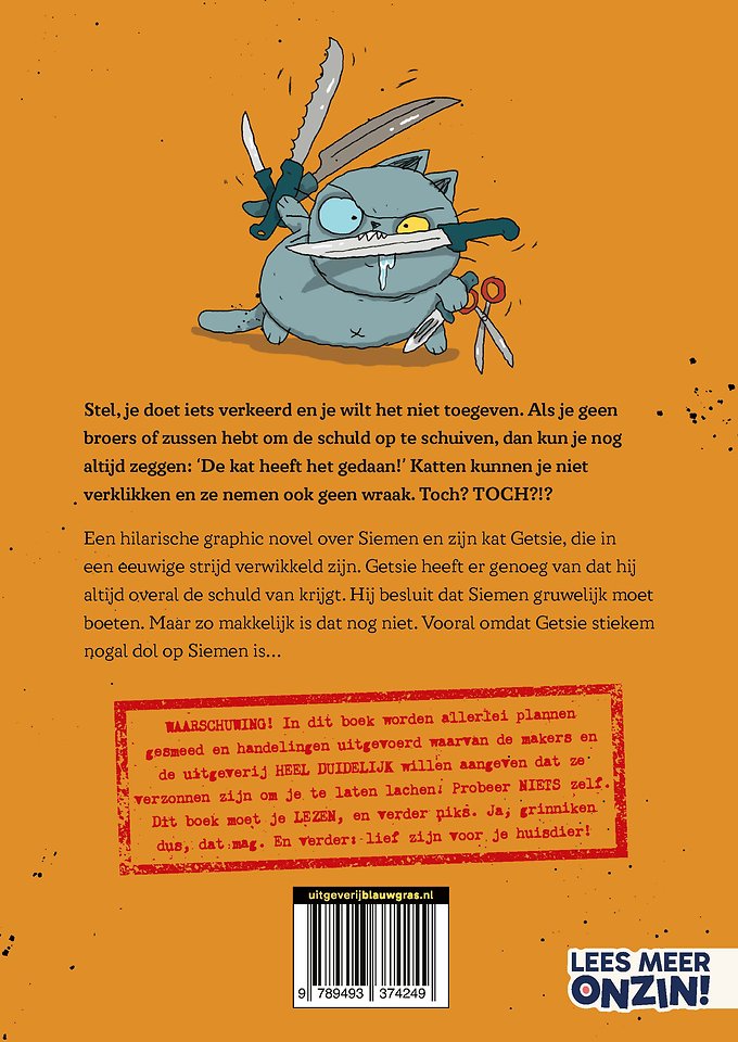 Getsie: Mijn wraak is zoet en stinkt naar vis!