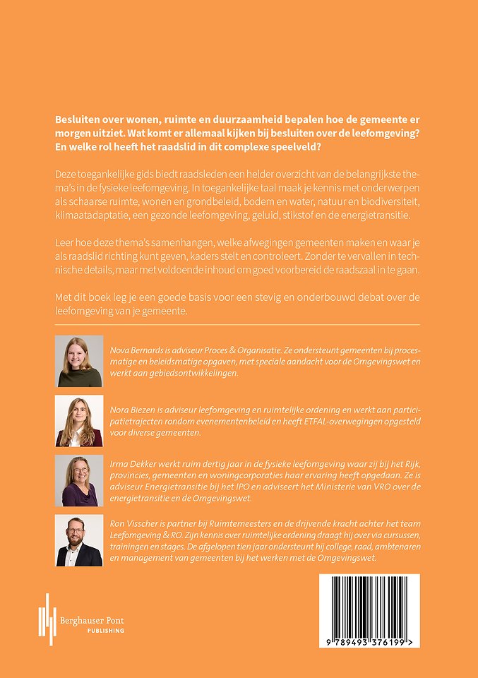 Leefomgeving voor raadsleden