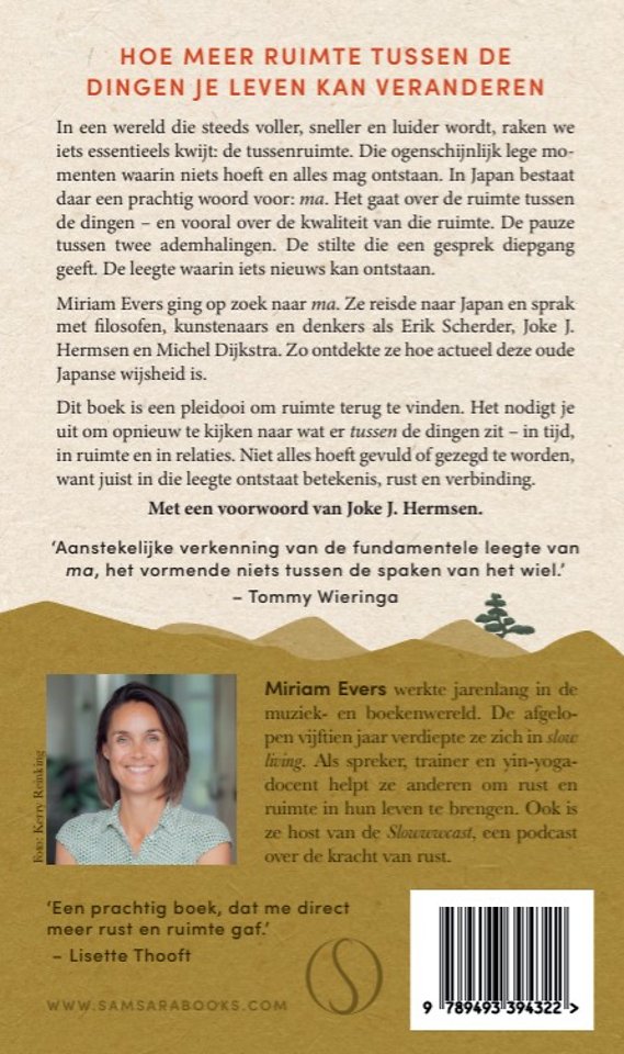 De Japanse wijsheid van Ma