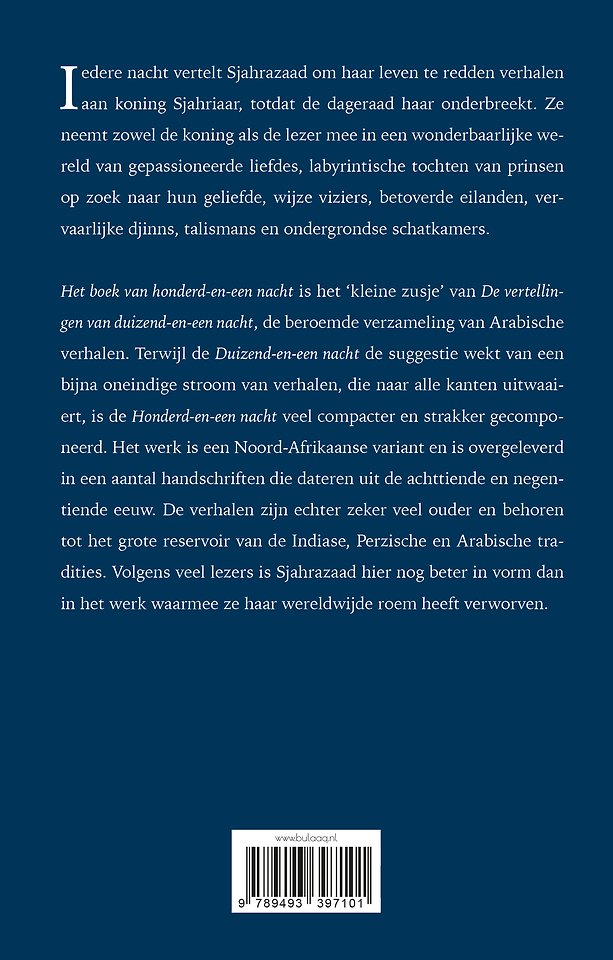 Het boek van honderd-en-een nacht