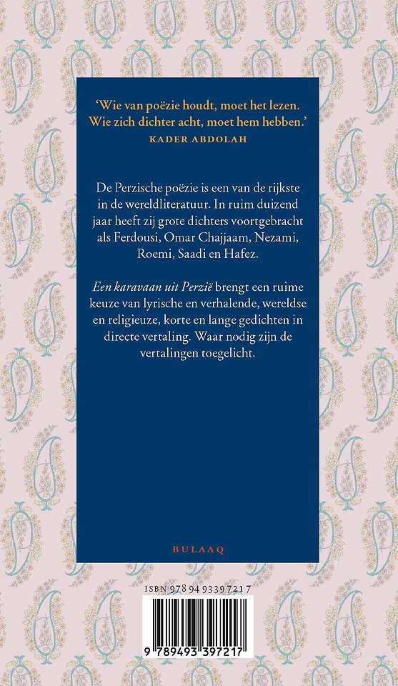 Een karavaan uit Perzië