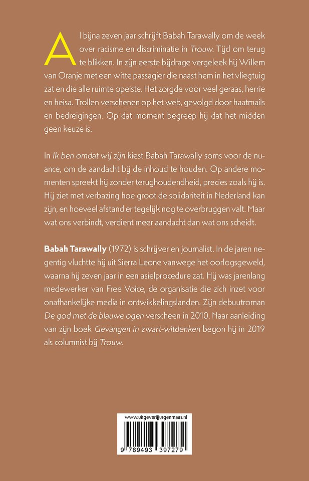 Ik ben omdat wij zijn