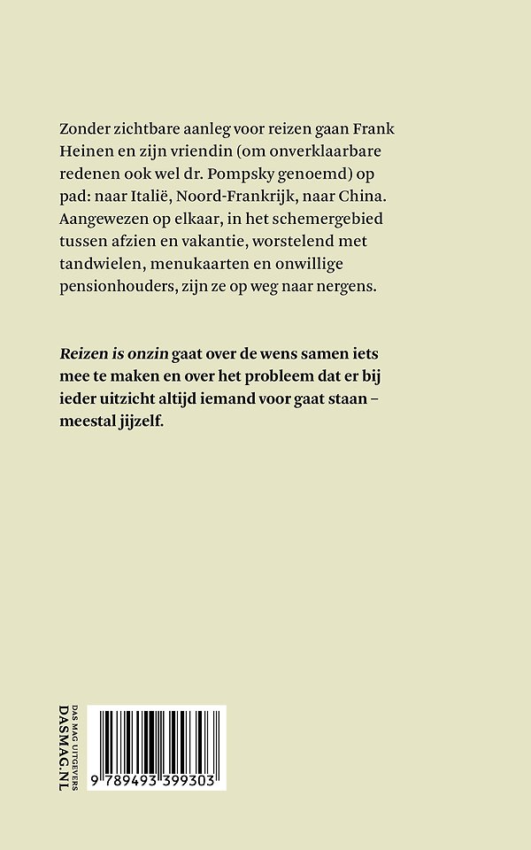 Reizen is onzin