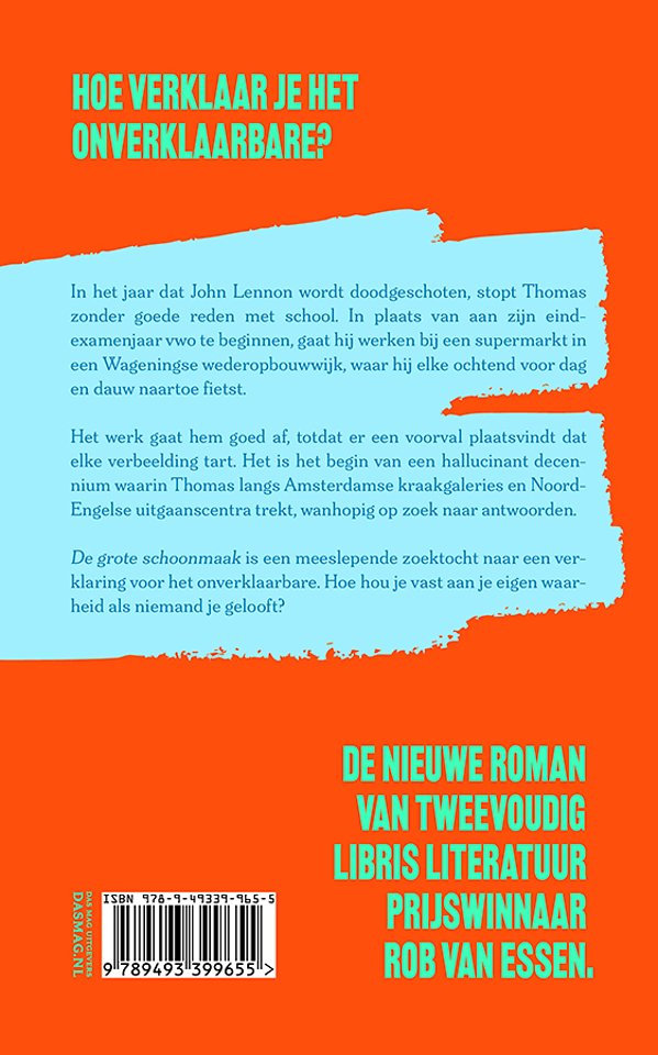 De grote schoonmaak