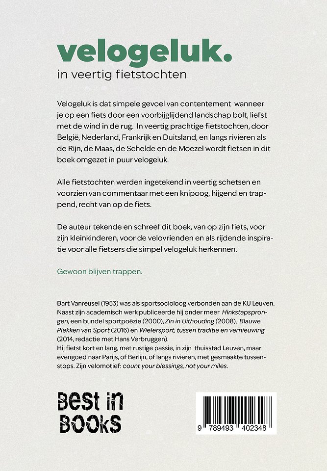 Velogeluk in veertig fietstochten