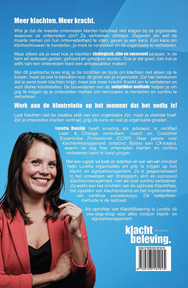 Meer klachten. Meer kracht.