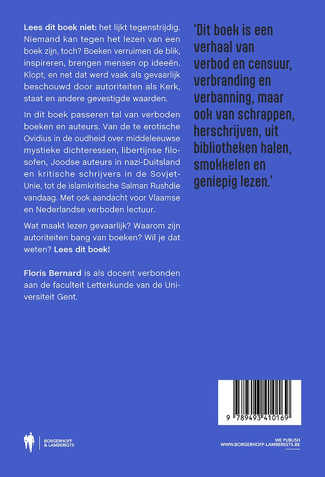 Lees dit boek niet!