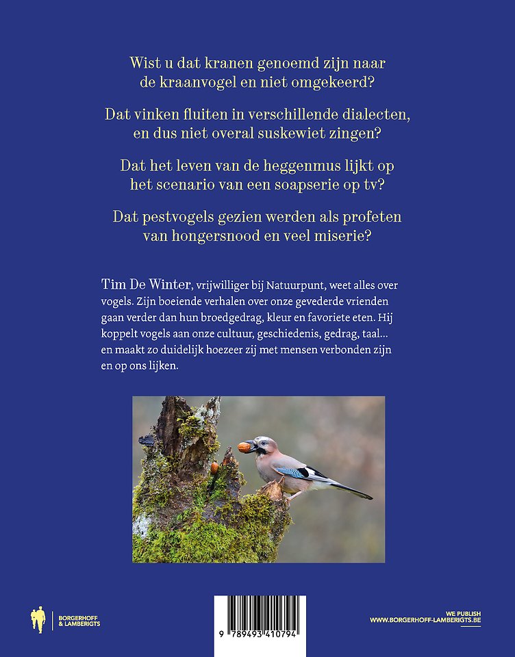 Want vogels zijn precies als mensen