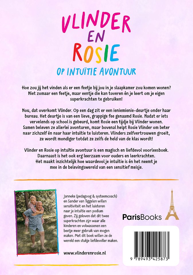 Vlinder en Rosie op intuïtie avontuur