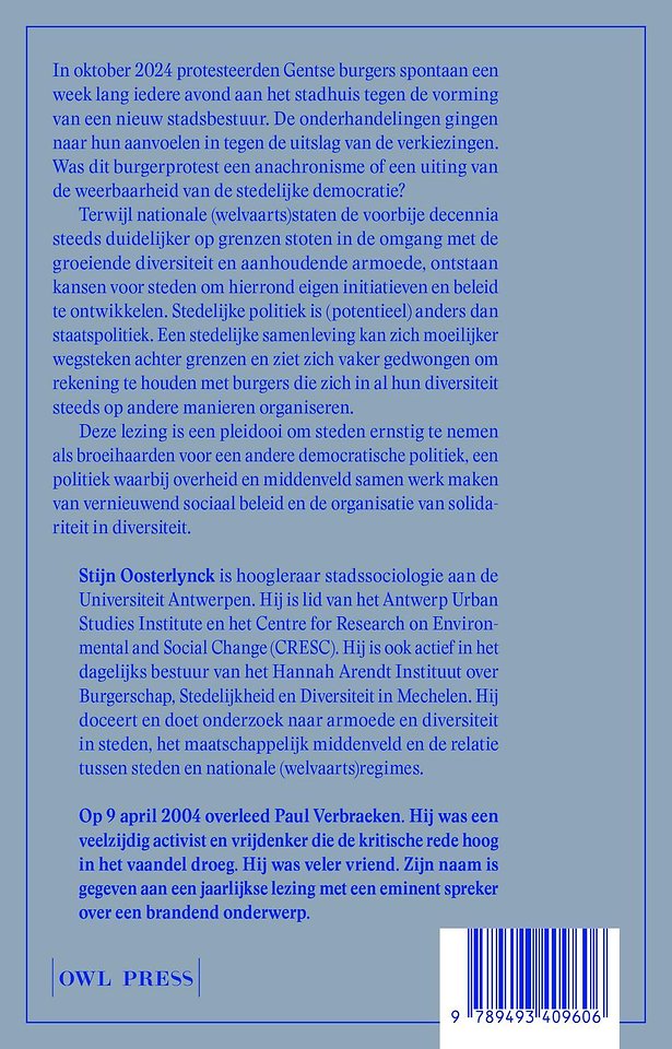 De stem van de stad